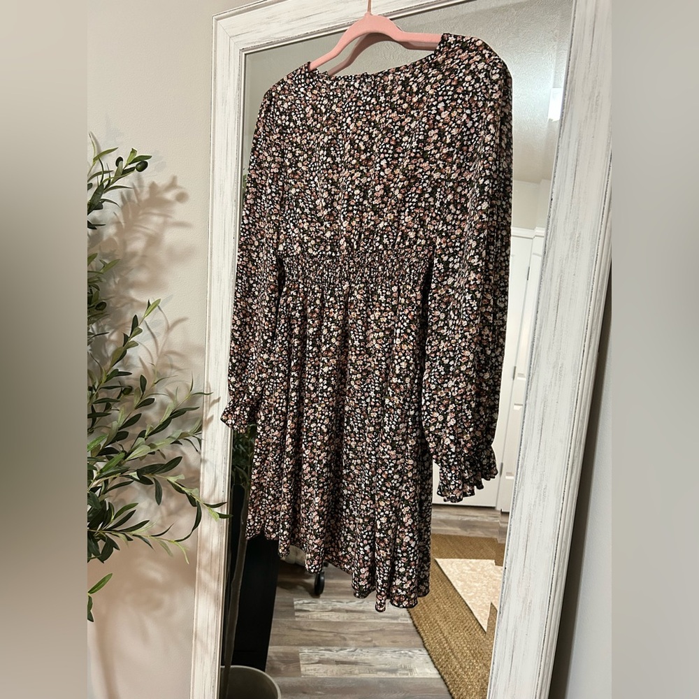 Black floral dress!🖤💐